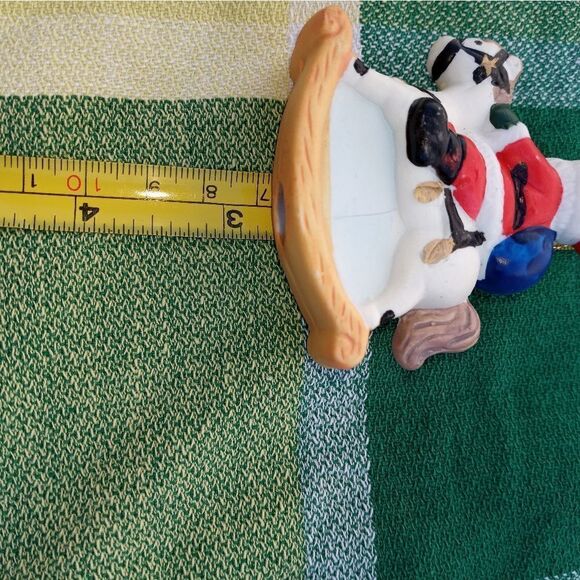 Lot Of 5 Christmas Ornaments Miss Piggy Angel Santa Claus -Ceramic, Paw Patrol-R - Picture 12 of 14